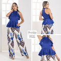 P74494 CONJUNTO FALSO CHALIS AZUL