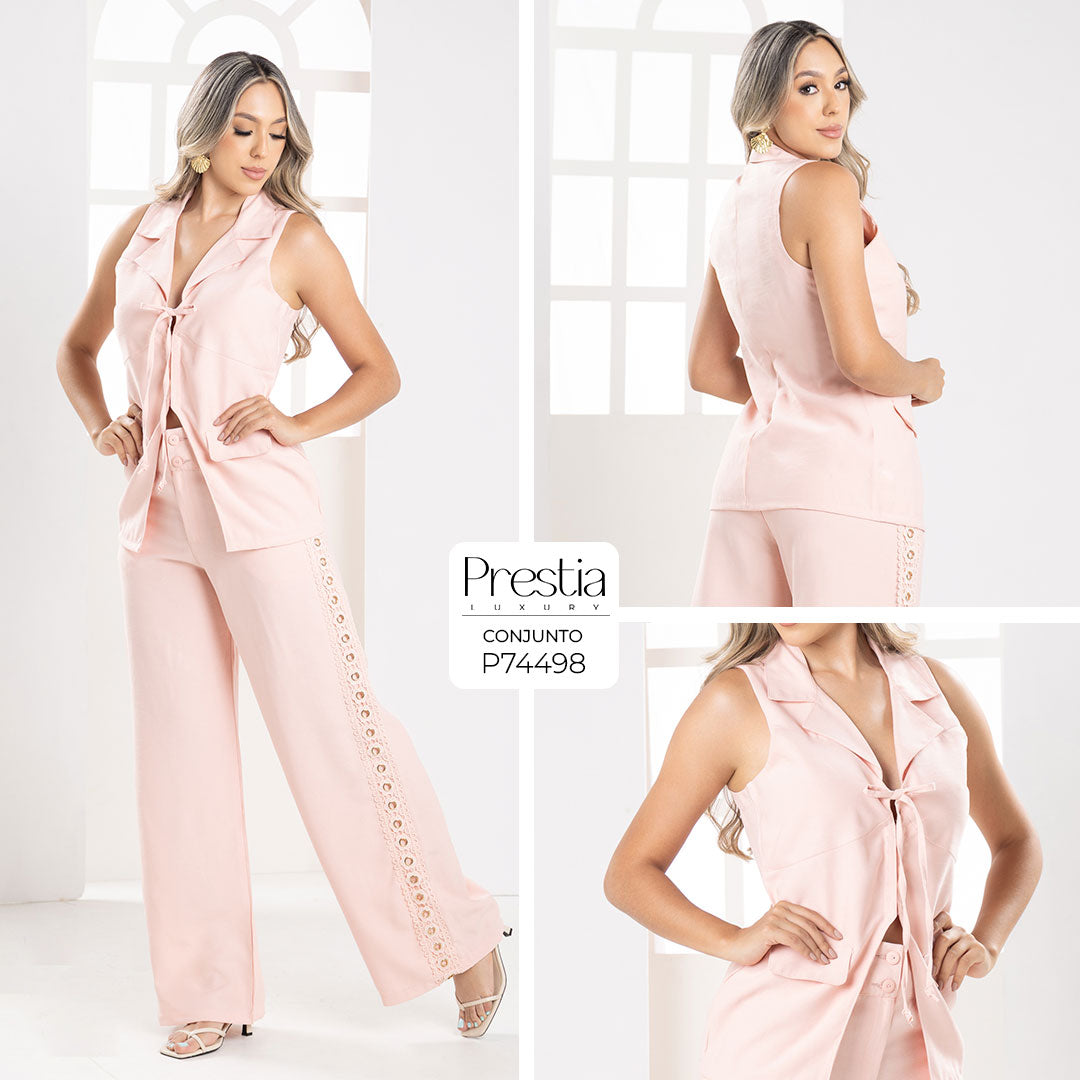 P74498 CONJUNTO FLOW PALO DE ROSA