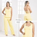 P74514 CONJUNTO NOCHES DE VIENA AMARILLO