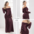 P74516 VESTIDO BLONDA VINOTINTO