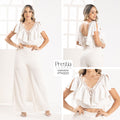 P74520 CONJUNTO LINO MARFIL