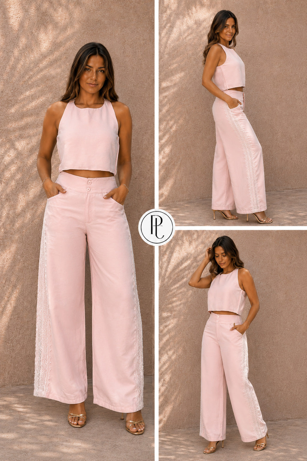 P74523 CONJUNTO FLOW PALO DE ROSA