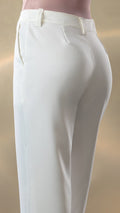 P74526 PANTALON NOCHES DE VIENA MARFIL