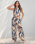 P74529 CONJUNTO LINO POLIESTER AZUL
