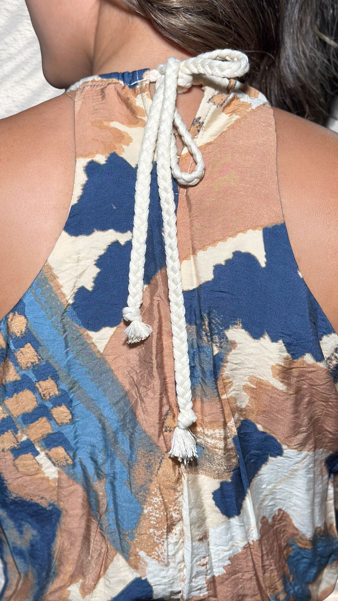 P74529 CONJUNTO LINO POLIESTER AZUL