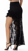 P74533 FALDA BLONDA NEGRO