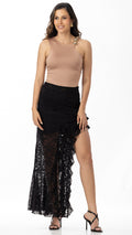 P74533 FALDA BLONDA NEGRO