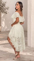 P74536 VESTIDO BLONDA CREMA