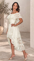 P74536 VESTIDO BLONDA CREMA