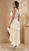 P74537 VESTIDO CHALIS VAINILLA