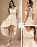P74537 VESTIDO CHALIS VAINILLA