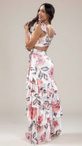 P74539 VESTIDO MALLATEX ESTAMPADA MARFIL ESTAMPADO
