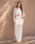 P74546 VESTIDO MALLATEX MARFIL
