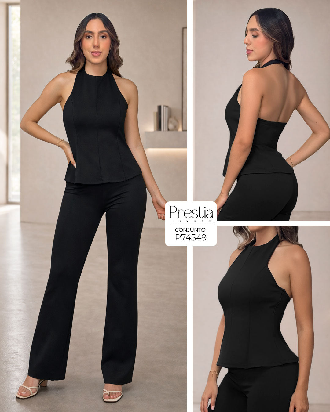 P74549 CONJUNTO PUNTIROMA NEGRO