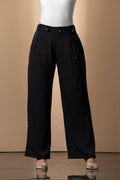 P74551 PANTALON FLOW NEGRO