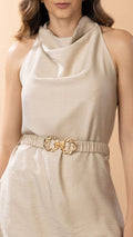 P74553 CONJUNTO LINO CREPE CAMEL
