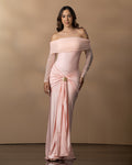 P74561 VESTIDO POLIESTER SHAKIRA PALO DE ROSA