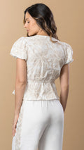 P74562 CONJUNTO FLOW MARFIL
