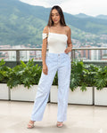 P74563 PANTALON DRILL AZUL