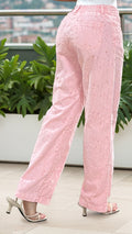 P74563 PANTALON DRILL PALO DE ROSA