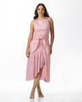 P74564 VESTIDO POPELINA ROSADO