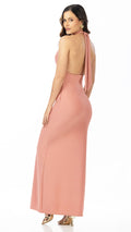 P74568 VESTIDO NOCHES DE VIENA SALMON