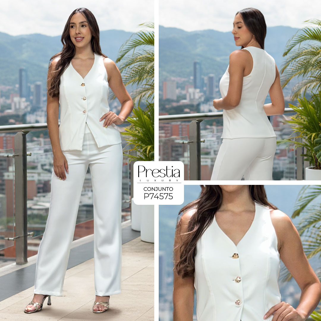 P74575 CONJUNTO NOCHES DE VIENA MARFIL