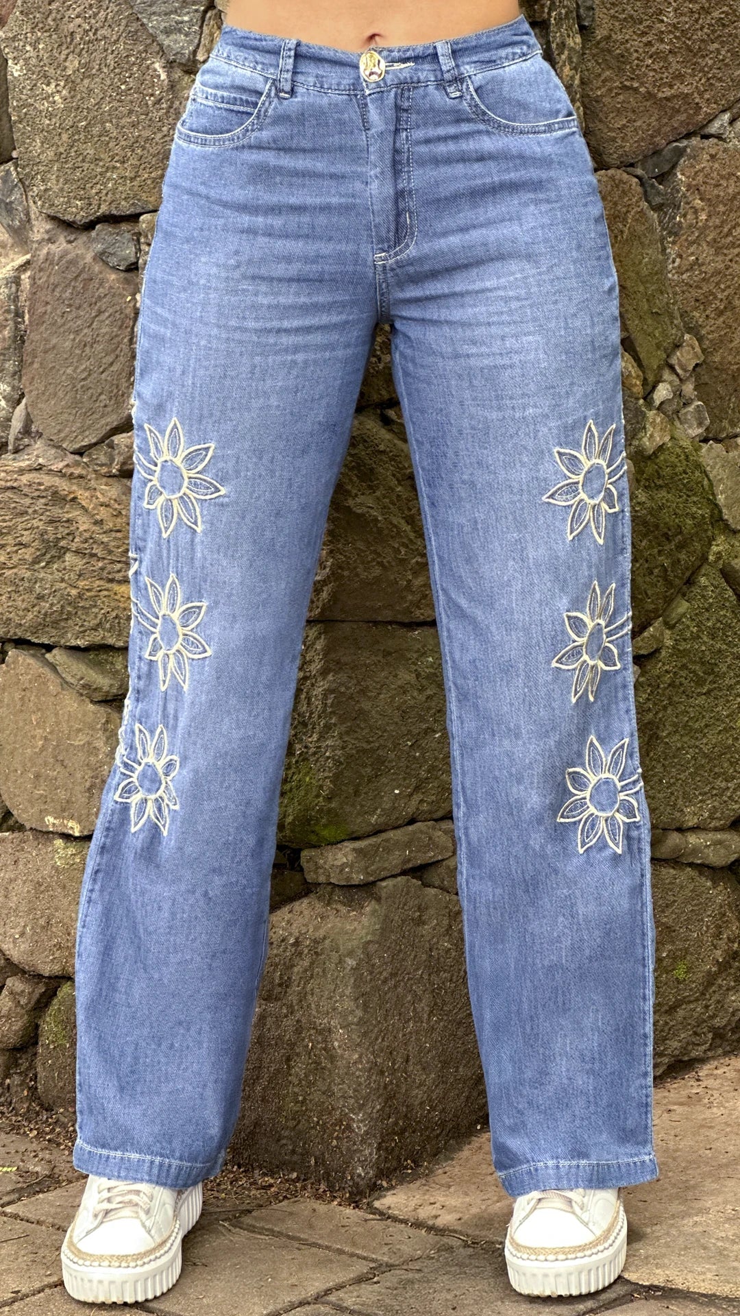 P74579 PANTALON INDIGO AZUL