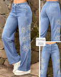 P74579 PANTALON INDIGO AZUL