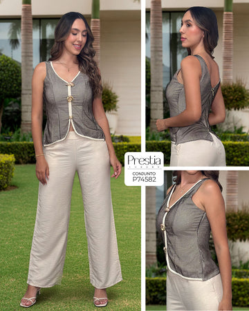 P74582 CONJUNTO FLOW NEGRO