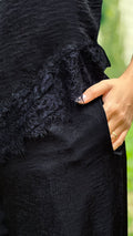 P74593 CONJUNTO CHIFON NEGRO