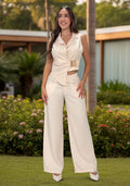 P74602 CONJUNTO FLOW CREMA