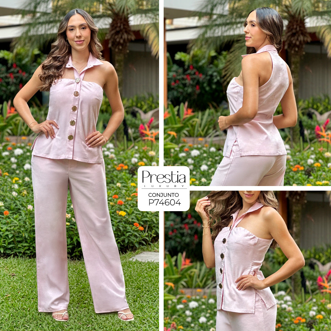 P74604 CONJUNTO LINO ROSADO