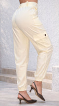 P74637 PANTALON LULOLEMON CREMA