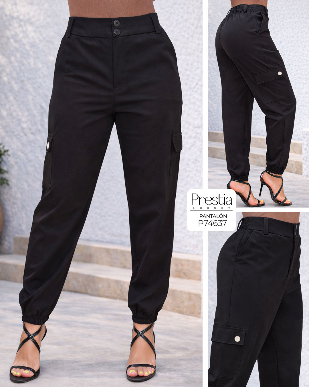 P74637 PANTALON LULOLEMON NEGRO