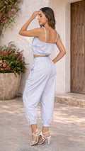 P74649 CONJUNTO POPELINA RAYAS AZUL