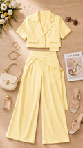 P74650 CONJUNTO NOCHES DE VIENA AMARILLO