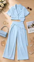 P74650 CONJUNTO NOCHES DE VIENA AZUL CLARO