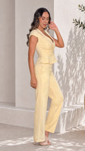 P74656 CONJUNTO NOCHES DE VIENA AMARILLO