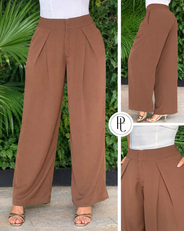 P74664 PANTALON KALIMERA CAFE