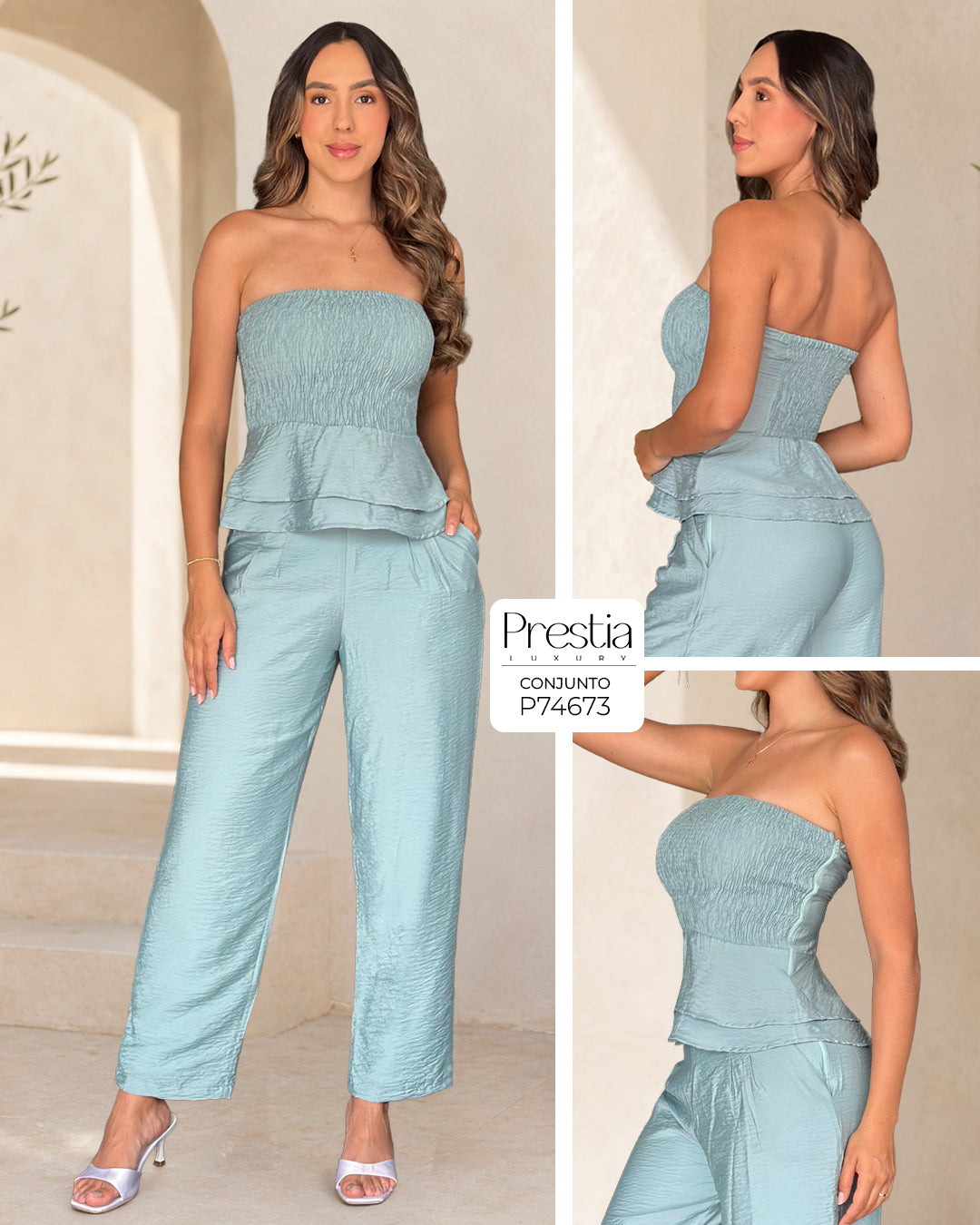 P74673 CONJUNTO KABUKY VERDE