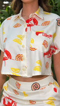 P74684 CONJUNTO DUBAI ESTAMPADO AMARILLO