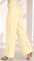 P74688 PANTALON NOCHES DE VIENA AMARILLO