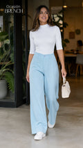 P74688 PANTALON NOCHES DE VIENA AZUL