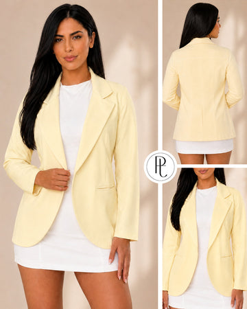 P74689 BLAZER NOCHES DE VIENA AMARILLO