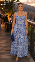 P74692 VESTIDO LINO AZUL