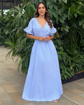 P74702 VESTIDO POPELINA RAYAS AZUL