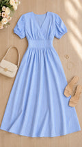 P74702 VESTIDO POPELINA RAYAS AZUL