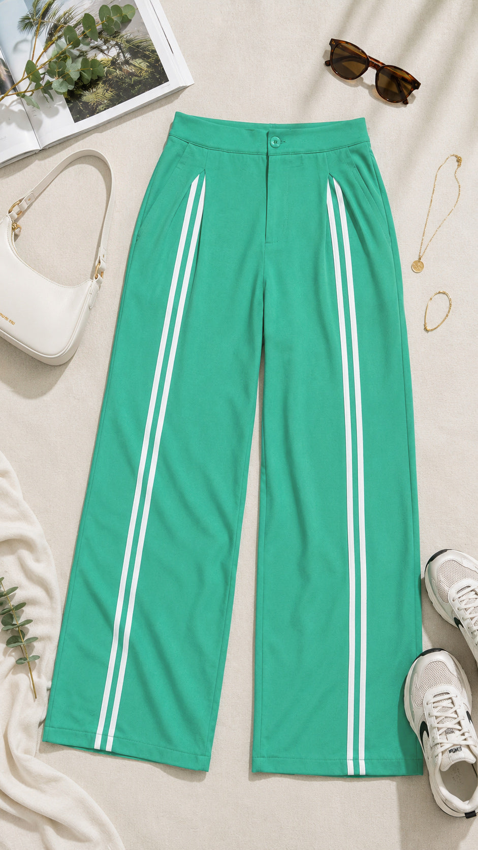 P74714 PANTALON BURDA VERDE