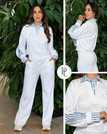 P74724 CONJUNTO DEPORTIVO BURDA AZUL CLARO